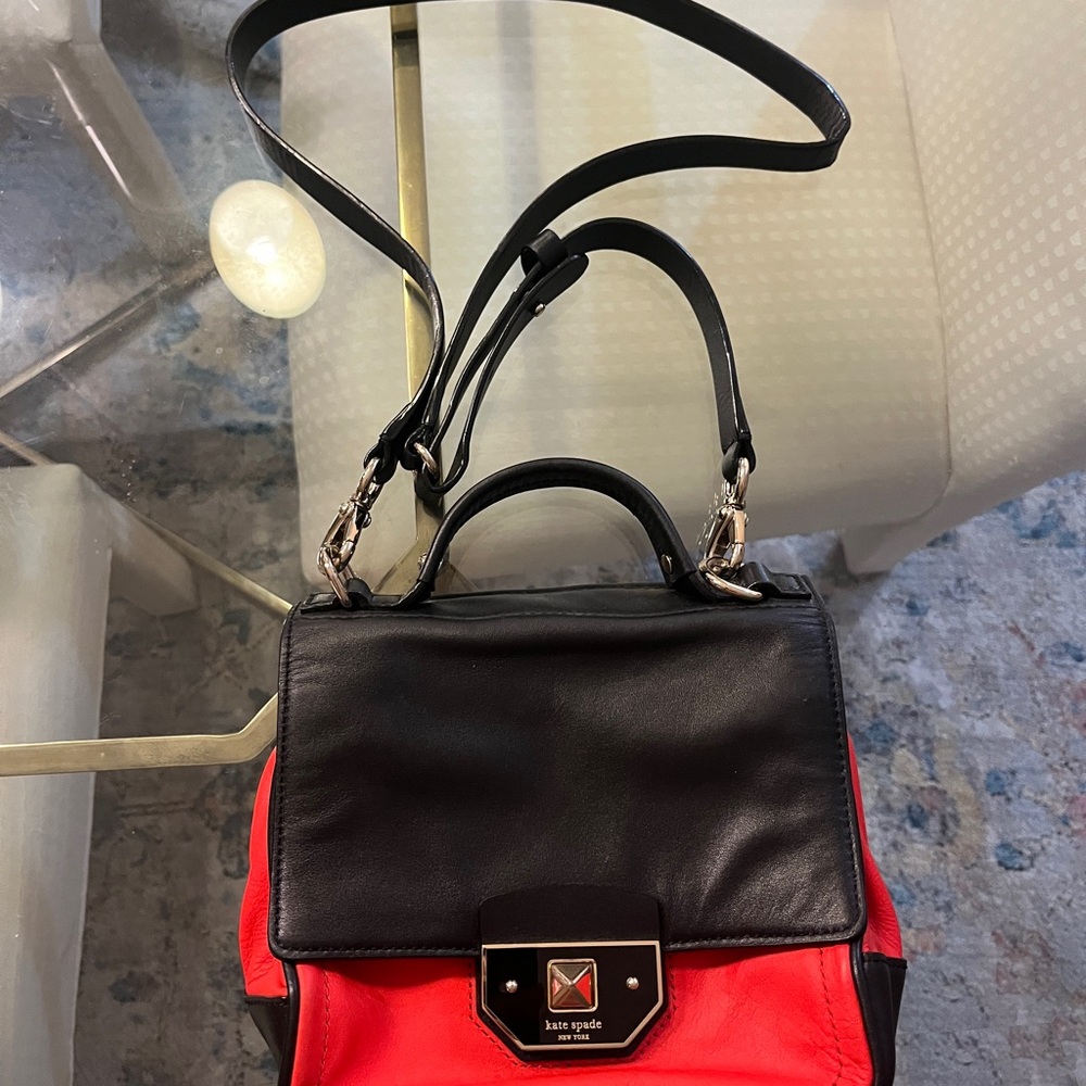 Kate Spade New York Red&Black Dean Street Small Bag